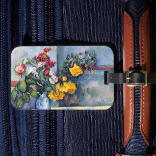 Etiqueta Para Maletas La vida sigue floreciendo en una bolsa de Paul Cez