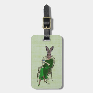 Etiqueta Para Maletas Lady Bella Rabbit Toma del Té 4