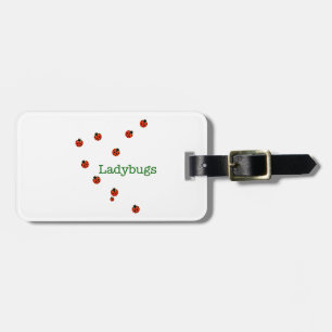 Etiqueta Para Maletas Ladybugs