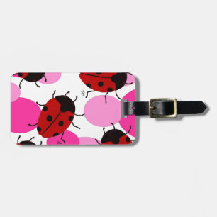 ETIQUETA PARA MALETAS LADYBUGS