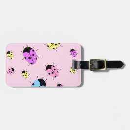 ETIQUETA PARA MALETAS LADYBUGS