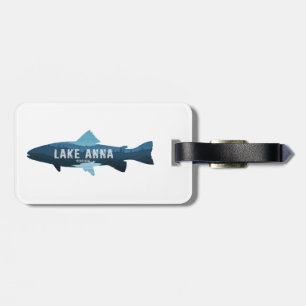 Etiqueta Para Maletas Lago Anna Virginia Pesca