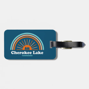Etiqueta Para Maletas Lago Cherokee Arcoiris Tennessee