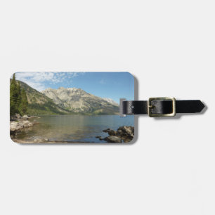 Etiqueta Para Maletas Lago Jenny en el Parque Nacional de Grand Teton
