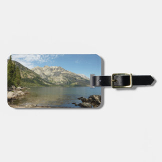 Etiqueta Para Maletas Lago Jenny en el Parque Nacional de Grand Teton
