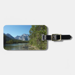 Etiqueta Para Maletas Lago Leigh en el Parque Nacional Grand Teton