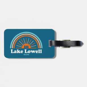 Etiqueta Para Maletas Lago Lowell Idaho Arcoiris