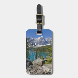 Etiqueta Para Maletas Lago Moraine, Rocosas Canadienses, Alberta, Canadá