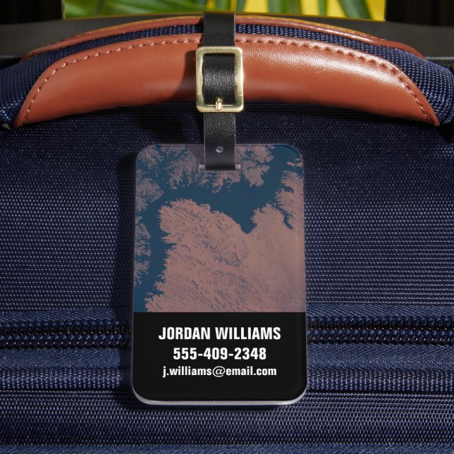 Etiqueta Para Maletas Lago Nasser (Anverso In situ 2)