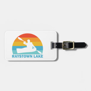 Etiqueta Para Maletas Lago Raystown Pennsylvania Kayak