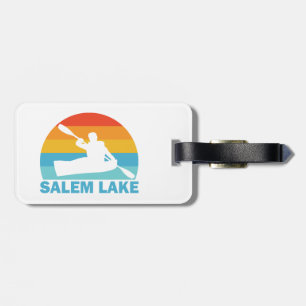 Etiqueta Para Maletas Lago Salem North Carolina Kayak