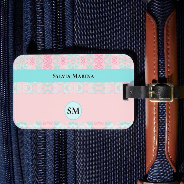 Etiqueta Para Maletas Laguna Royale (Anverso In Situ 4)