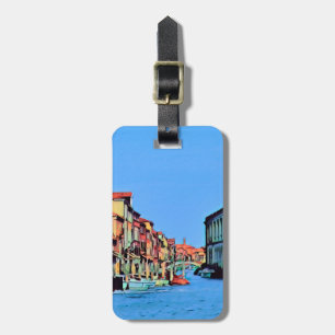 Etiqueta Para Maletas Laguna veneciana - MURANO - vista