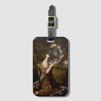 Etiqueta Para Maletas Lamia y el Soldado por John William Waterhouse