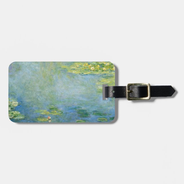 Etiqueta Para Maletas Las aguas de Monet (Frente Horizontal)