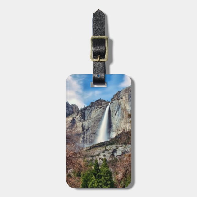 Etiqueta Para Maletas Las cataratas de Yosemite (Frente Vertical)