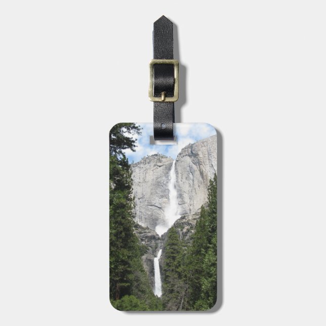 Etiqueta Para Maletas Las cataratas de Yosemite (Frente Vertical)