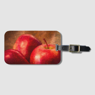 Etiqueta Para Maletas Las manzanas rojas siguen con vida