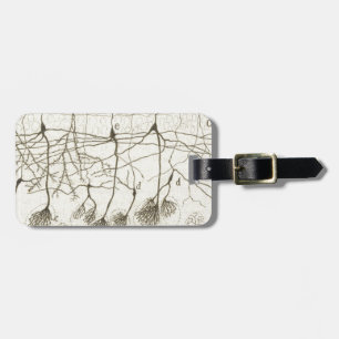 Etiqueta Para Maletas Las neuronas 8 de Cajal