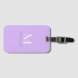 Etiqueta Para Maletas Lavanda Pastel - personalizado 