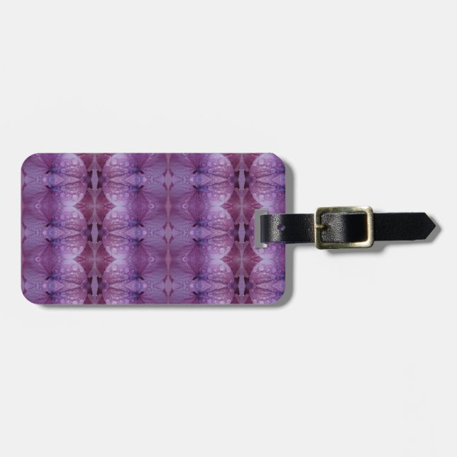 Etiqueta Para Maletas Lavenders Pouf (Frente Horizontal)