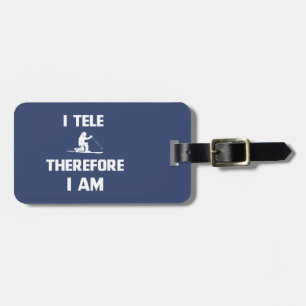 Etiqueta Para Maletas Le Digo Por Lo Tanto Que Soy