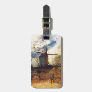 Etiqueta Para Maletas Le Moulin de la Galette Van Gogh