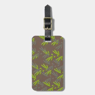 Etiqueta Para Maletas leaf