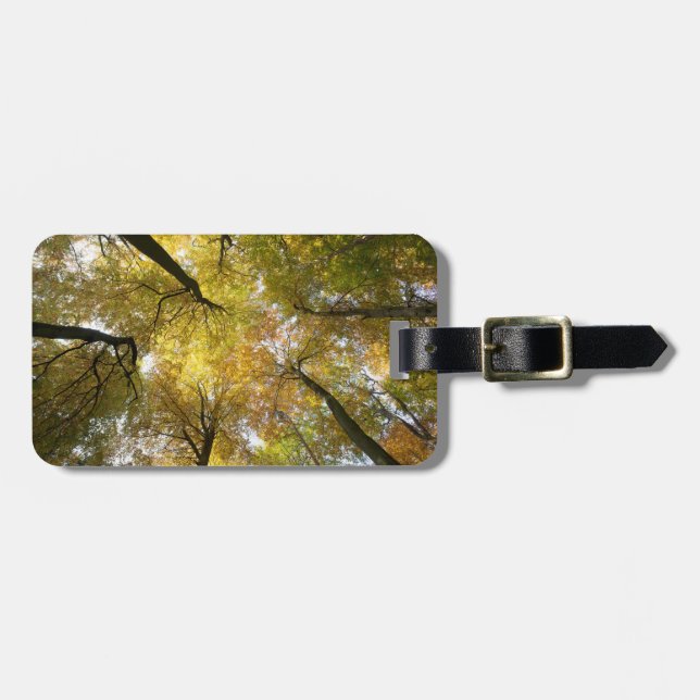Etiqueta Para Maletas Leafy Canopy (Frente Horizontal)