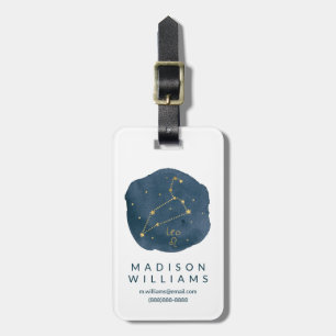 Etiqueta Para Maletas Leo