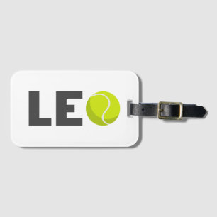 Etiqueta Para Maletas Leo Tennis