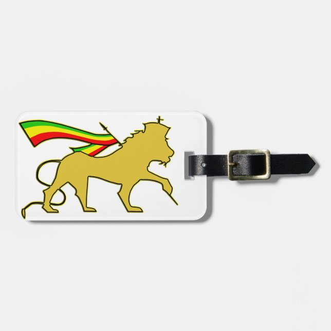 Etiqueta Para Maletas León De Judá (Frente Horizontal)