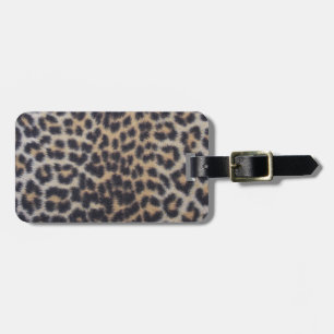 Etiqueta Para Maletas Leopard Fur