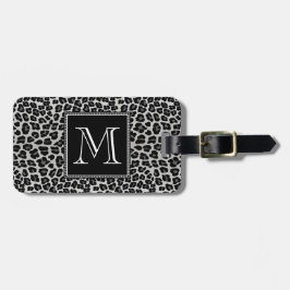 Etiqueta Para Maletas Leopardo de la nieve
