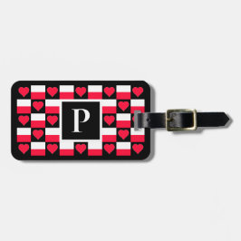 Etiqueta Para Maletas Letra de Personalizado polaca con bandera de Polon