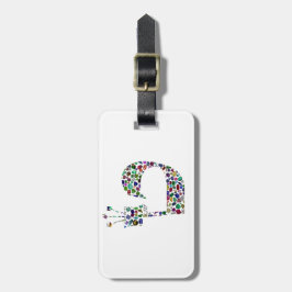 Etiqueta Para Maletas Letra hebrea 'TET'