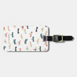 Etiqueta Para Maletas Libélulas personalizadas del |