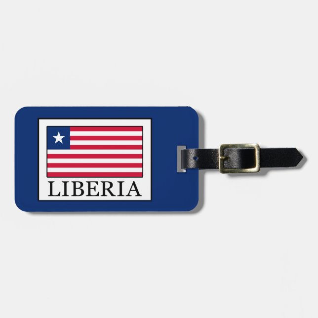 Etiqueta Para Maletas Liberia (Frente Horizontal)