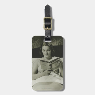 Etiqueta Para Maletas Libro de lectura de la mujer