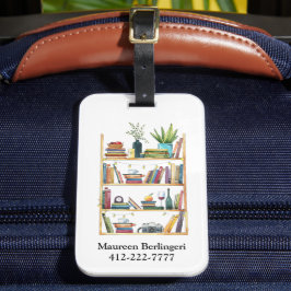 Etiqueta Para Maletas Libro de libros más personalizado