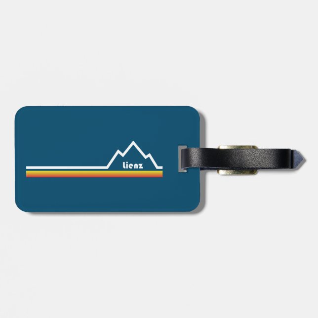 Etiqueta Para Maletas Lienz Austria (Atrás Horizontal)