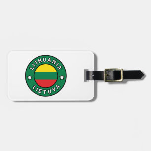 Etiqueta Para Maletas Lietuva