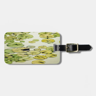 Etiqueta Para Maletas Lily Pads Pond Pattern Photography
