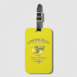 Etiqueta Para Maletas Limoncello Italia Costa de Amalfi
