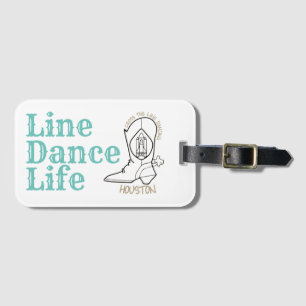 Etiqueta Para Maletas Line Dance Life Tote Bag