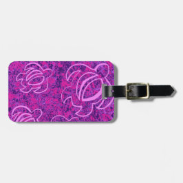 Etiqueta Para Maletas LineA Honu rosado