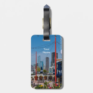 Etiqueta Para Maletas Líneas de Navy Pier