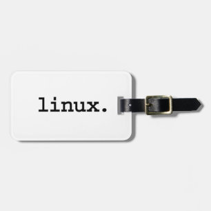 Etiqueta Para Maletas linux.