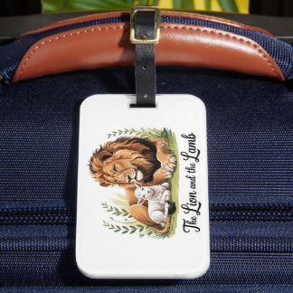 Etiqueta Para Maletas Lion and Lamb Luggage Tag
