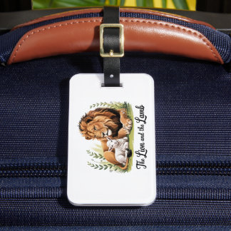 Etiqueta Para Maletas Lion and Lamb Luggage Tag